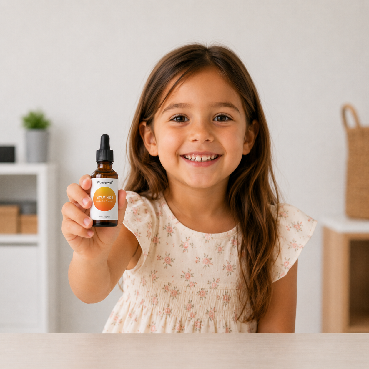 Vitamin D3 Tropfen für Kinder - Wunderwell