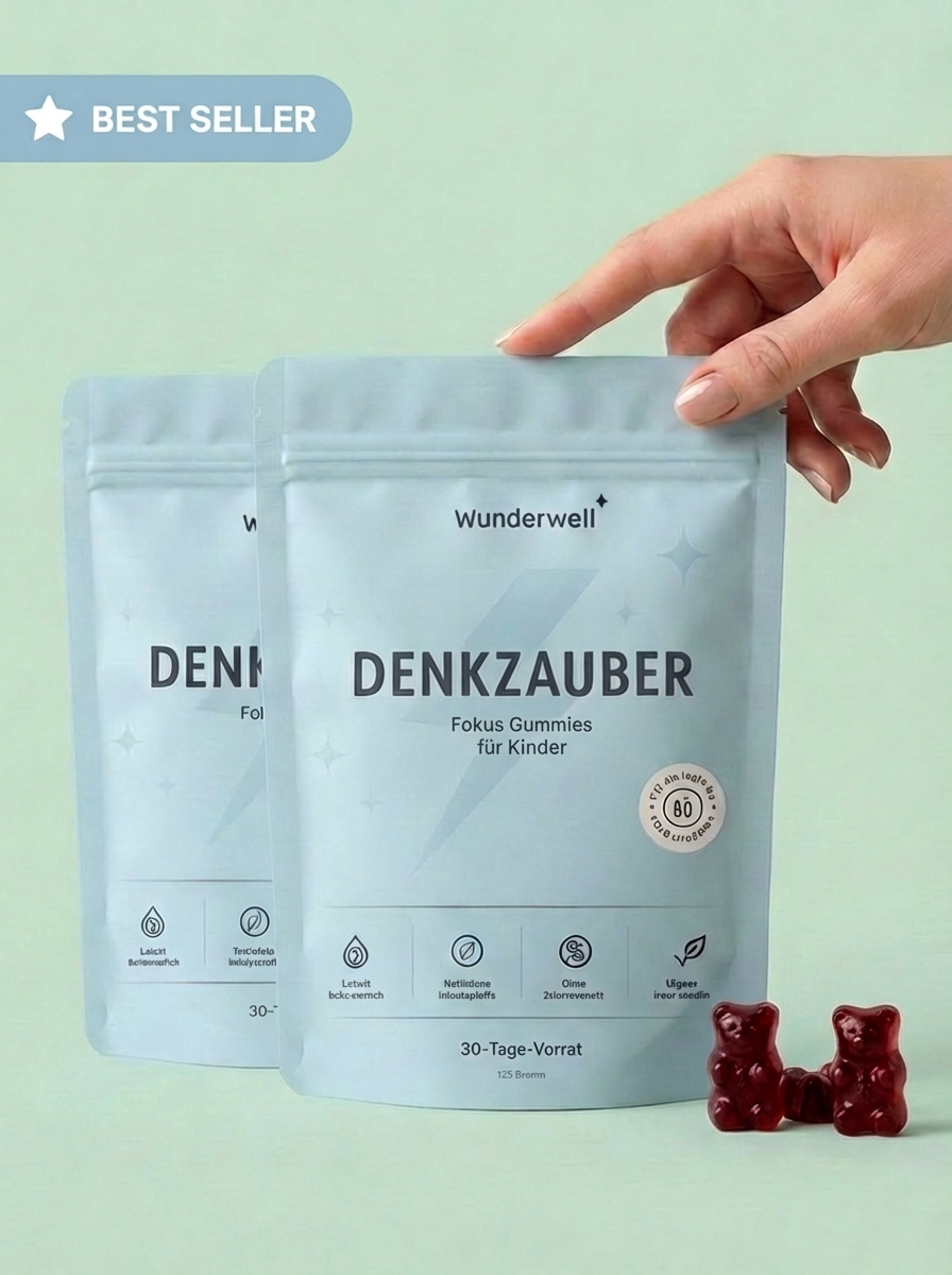 Fokus Gummies für Kinder - Denkzauber