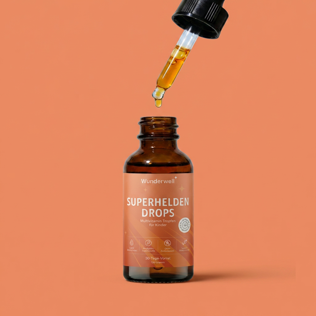 Multivitamin Tropfen für Kinder - Superheld