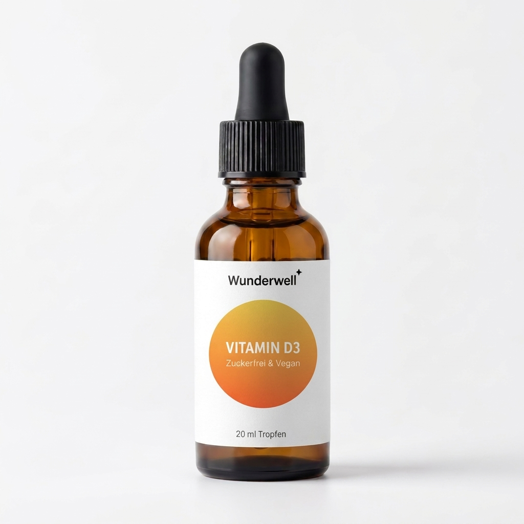 Vitamin D3 Tropfen für Kinder - Wunderwell