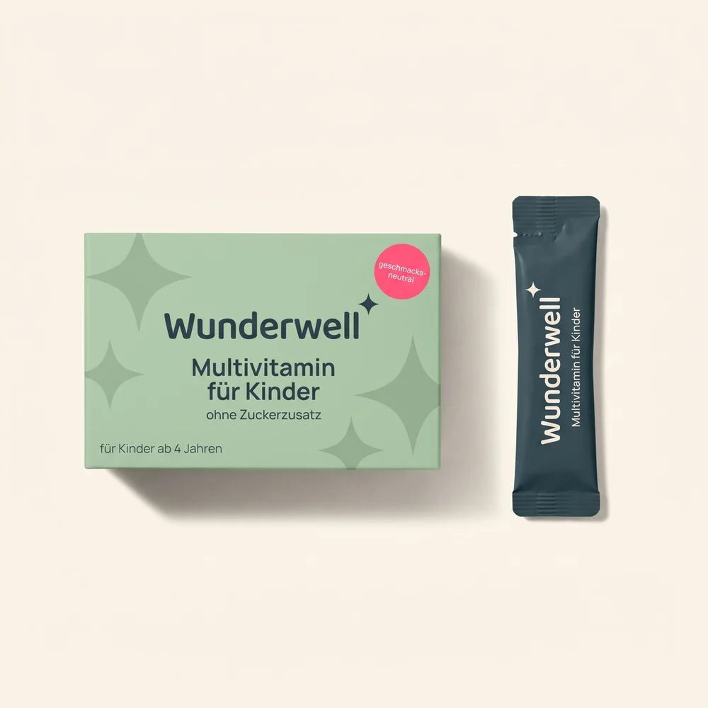 Geschmackloses Multivitamin für Kinder - Wunderwell